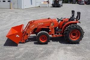 Tracteur à chenilles Kubota MX6000 LA106 d'occasion pas cher 2022 avec chargeur frontal, tracteur utilitaire compact pour la ferme - Product Image 6