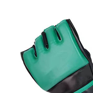 Gants de MMA en cuir avec fermeture auto-agrippante, antidérapants, forte adhérence pour l'entraînement, la boxe et les exercices - Product Image 3