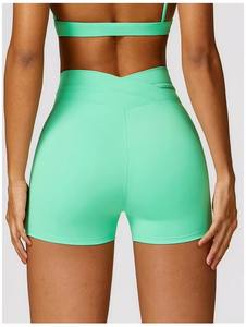 กางเกงขาสั้นขี่จักรยานแบบไร้ตะเข็บสำหรับผู้หญิงกางเกงขาสั้นออกกำลังกายแบบใหม่ - Product Image 5