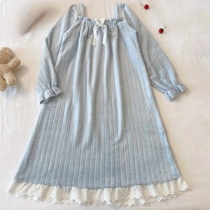 Transpirable Venta al por mayor Gran oferta Sexy Ropa de dormir para mujer Cálida Ropa de dormir de talla grande Estilo de corte Pijamas de mujer - Product Image 5