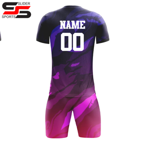 Uniforme de Fútbol Personalizado de Alta Calidad OEM, Diseño Sublimado, Unisex, Ropa Deportiva Transpirable para Entrenamiento de Verano - Product Image 4