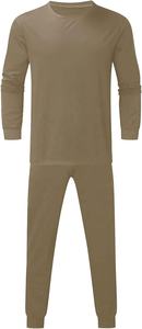 Conjunto de Sudadera y Pantalones Deportivos Reversibles de Algodón Ecológico para Hombre, Talla XL, Ajuste Entallado, 2 Piezas, Personalizado, al por Mayor - Product Image 5