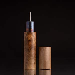 Juego de Salero y Pimentero Estilo Restaurante |   Madera maciza - Product Image 3