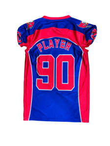 Conjunto de ropa deportiva de uniforme de fútbol americano transpirable de diseño personalizado del fabricante con impresión por sublimación - Product Image 2