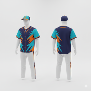 Uniforme de Béisbol al por Mayor, Personalizado, Sublimado, de Poliéster, de Secado Rápido, con Malla - Product Image 6