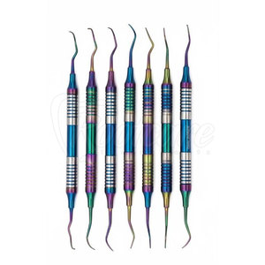 Kit de Curetas Dentales Periodontales Gracey con Mango Antideslizante, Acero Inoxidable de Grado Quirúrgico, Herramientas de Limpieza Dental - Product Image 3