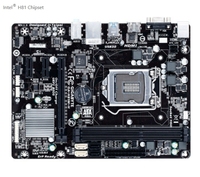 Motherboard DDR4 terintegrasi Gigabit LGA 1150 Intel H81M-H mini-itx USB3.0/SATA 6Gbps Saluran ganda