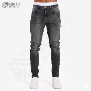 Pantalones Vaqueros Ajustados y Elegantes para Hombre con Diseño Clásico y Tela Resistente para Uso Diario, Pantalones Vaqueros Casuales para Hombre, Pantalones Vaqueros Holgados para Hombre - Product Image 1