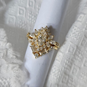 IGI Certified Lab grown Diamond Engagement <b>Ring</b> 14k Solid Gold Solitaire Marquise Cut CVD Diamond Fine <b>Rings</b> For Women <b>Men</b> - Product Image 1