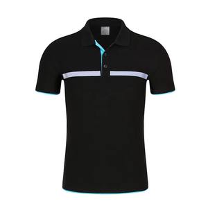 Polo de Golf para hombre de punto de seda de hielo transpirable fino de verano a la moda, Polo informal holgado de media manga de punto para hombre - Product Image 6