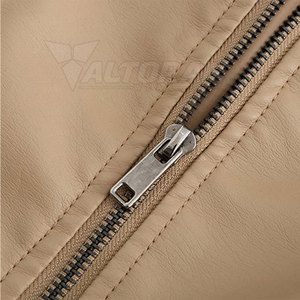 เสื้อแจ็คเก็ตหนังผู้หญิง ระบายอากาศได้ดี ดีไซน์ทันสมัย สไตล์ลำลอง - Product Image 4