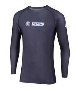 Rash Guard unisexe avec protection UV manches longues personnalisées pour hommes enfants Surf Compression Sport Fabric pour MMA BJJ 'Rush Guard' - Product Image 4