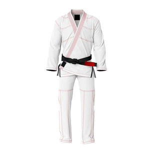 Uniformes de Judo Personalizados con Logotipo Frontal, Transpirables, de Secado Rápido, Cómodos, Unisex, Hechos de Material de Poliéster y Elastano, Uniformes de Artes Marciales - Product Image 6