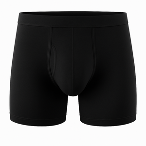 Boxer pour hommes de forme européenne, magasin de vêtements pour hommes, 95% coton, 5% élasthanne, sous-vêtements pour hommes avec logo personnalisé, vente en gros au Vietnam - Product Image 2