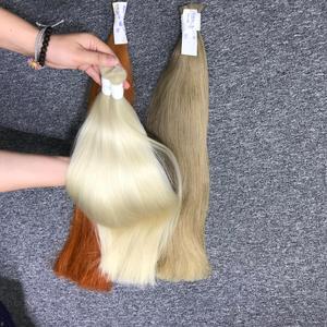 Extensiones de cabello humano Remy virgen vietnamita cabello natural liso a granel para trenzar trenzas de ganchillo sin trama - Product Image 4