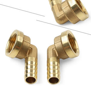 Conector de Tubería de Latón Duradero con Rosca Macho de 90 Grados para Líneas de Agua, Gas y Aceite - Product Image 4