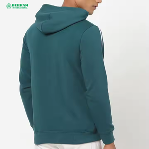 Nouveaux sweats à capuche zippés élégants unisexes personnalisables, respirants, à séchage rapide, coupe classique, 100 % coton molletonné/éponge française - Product Image 3