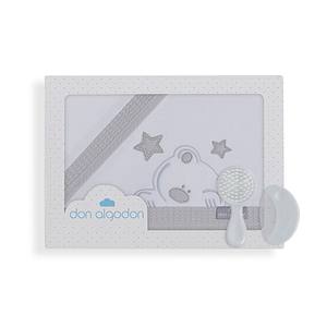 Parure de lit 3 pièces en coton 100% tissé avec motif de personnage - Modèle Viggo pour drap de bébé - Product Image 1