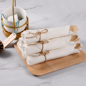 Juego de cuchara y tenedor de bambú con logotipo personalizado, vajilla de madera, cuchara de bambú reutilizable para leche, café, batido - Product Image 4