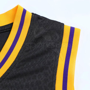 Camisetas de Baloncesto Personalizables de Última Moda, Ligeras, 100% Poliéster, Antibacterianas, de Secado Rápido, para Entrenamiento, en Venta - Product Image 3