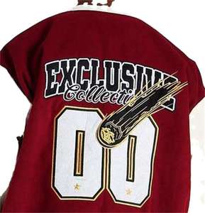 Veste universitaire pour hommes et femmes sur mesure, design tendance, col montant, logos personnalisés, imperméable et coupe-vent pour l'extérieur - Product Image 4