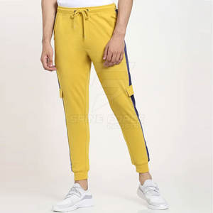 กางเกงวอร์มลำลองของผู้ชายผ้าคอตตอน100% น้ำหนักเบาระบายอากาศได้ดีเหมาะสำหรับการเล่นกีฬาในฤดูหนาว - Product Image 2