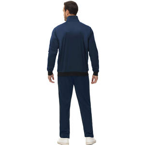 <b>Men's</b> 2 Piece Set Eco-Friendly Winter Tracksuits Sweatsuits Comfortable Hooded Sweatshirt Jogger Sets Acid Wash Suits for Gym - Product Image 5