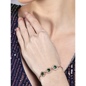 Green AD Fashion Charm <b>Bracelet</b> Nature's Beauty - Product Image 3
