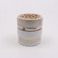 Brûleur d'encens en résine de bois de qualité supérieure Tradebyd, anti-odeur, utilisation toutes saisons, design élégant fait main, pour la maison/le bureau, divers modèles