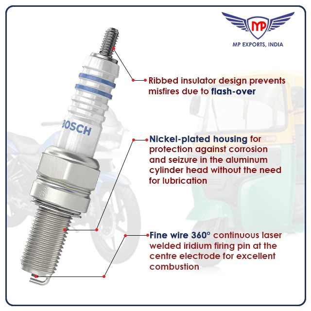 Ignition Spark Plugs Essential Motorcycle Accessories for All Motorcycles