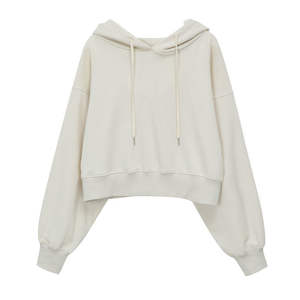 Sudaderas con Capucha de Punto Transpirables para Mujer, Talla Grande, Cómodas, Estilo Coreano de Invierno, 100% Algodón, Personalizables, Precio al por Mayor - Product Image 5