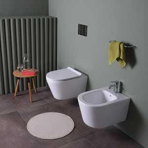 โถสุขภัณฑ์แบบแขวนผนังดีไซน์อิตาลี รุ่น Filomuro Collection จาก Koricini เฟอร์นิเจอร์ห้องน้ำ - Product Image 1