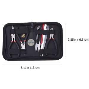 Juego de Alicates de Acero Inoxidable para Hacer Collares, Herramientas de Joyería con Aplicación de Plateado, Ligeros - Product Image 1