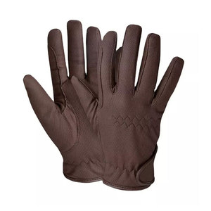 Gants d'équitation robustes, protection des mains pour l'équitation, paume double couche, manchette sécurisée, accessoire d'équitation unisexe - Product Image 1