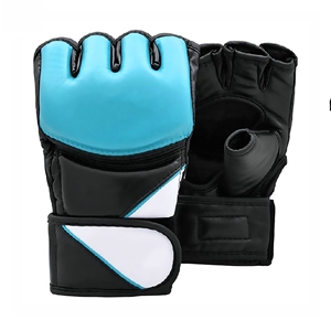 ถุงมือ MMA หนังน้ำหนักเบาปรับสายรัดข้อมือสำหรับฝึกซ้อมเตะมวยที่บ้านผู้ผลิตระดับมืออาชีพ - Product Image 5