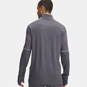 Tops de entrenamiento de equipo deportivo unisex 1-4 chaqueta de jersey con media cremallera camisetas de entrenamiento con media cremallera - Product Image 3