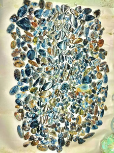 Lote al por Mayor de Piedras Preciosas Sueltas de Pietersita Natural, Mezcla de Pietersita Dorada para la Elaboración de Joyas Únicas, Piedras Pulimentadas - Product Image 2