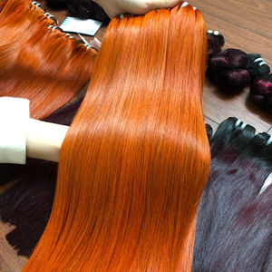 ผมมนุษย์กระดูกตรงส่วนขยายของเส้นผมจากเวียดนาม100% ผมแท้ทุกสี - Product Image 1