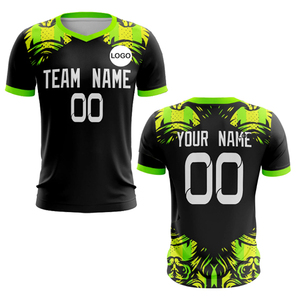 Kits de chemise de maillot de football imprimé par sublimation de logo personnalisé Style supérieur ensemble complet pour adultes équipe comprend le motif du nom du joueur - Product Image 4