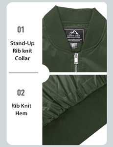 Automne mode veste nouveaux hommes coupe-vent Bomber veste hommes vêtements de plein air décontracté Streetwear haut - Product Image 2