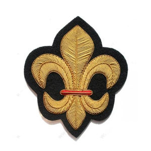 Broches de luxe faites à la main, écologiques, brodées en 3D, à coudre sur tissu, accessoires de mode haut de gamme, vente en gros personnalisée - Product Image 2