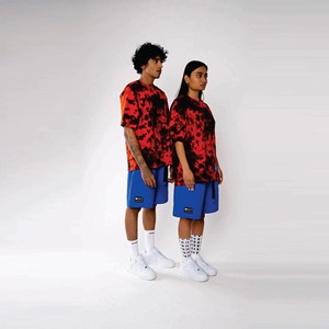 Camiseta con estampado de alta definición de Hip Hop para hombre: Ajuste holgado, cuello redondo, Manga corta | Marca de moda de calle americana - Product Image 4