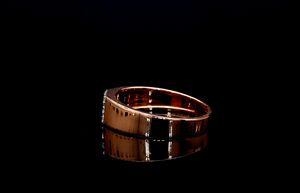 Aniva para Igi Certified VVS Natural Diamond 14K Gold Custom Rose Gold Anillo de compromiso para hombre 4gm Estilo de corte brillante - Product Image 2