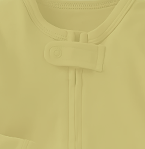 Mono con cremallera de algodón orgánico con Footie para bebés recién nacidos Ropa suave y ecológica para niños pequeños - Product Image 3