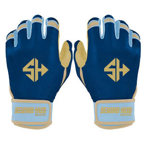 Gants de baseball personnalisés Gants de frappeur à manchette courte avec des matériaux de la meilleure qualité Gants de frappeur personnalisés - Product Image 1