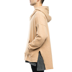 Sudadera con Capucha para Hombre, Personalizada, Mezcla de Algodón/Poliéster, Forro Polar Grueso para Invierno, Estilo Casual, Hombros Caídos, Corte Regular - Product Image 1