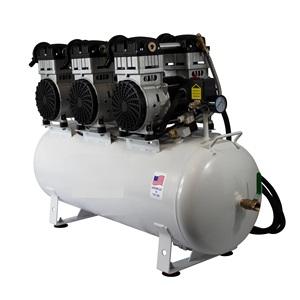 Compresor de Aire Eléctrico Estacionario de Una Etapa, Nuevo, de 6 HP, 20 Galones, 125 PSI Máx., 230 Voltios, con Drenaje Automático - Product Image 1