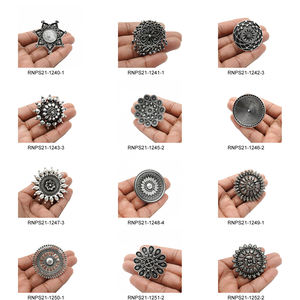 แหวนเงินสเตอร์ลิงออกซิไดซ์โบราณ925ดีไซน์ร่วมสมัยสำหรับช่างอินเดียเครื่องประดับแฮนด์เมดชั้นดี - Product Image 5