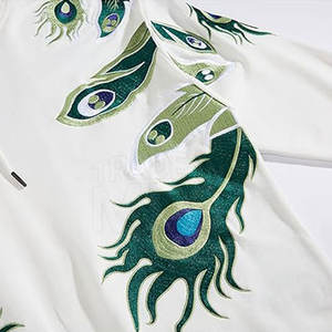 Fabriqué dans le meilleur matériel broderie Hoodies Top qualité hommes broderie Hoodies pour la vente en ligne - Product Image 4