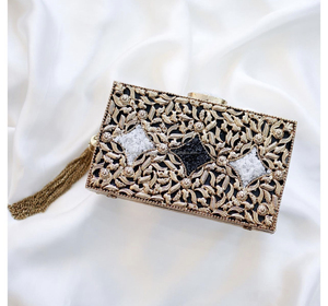 Artisanat de luxe exquis perle pochette décontracté/classique/mode mariage soirée coquille pour les femmes prix avec motif de pierre - Product Image 6